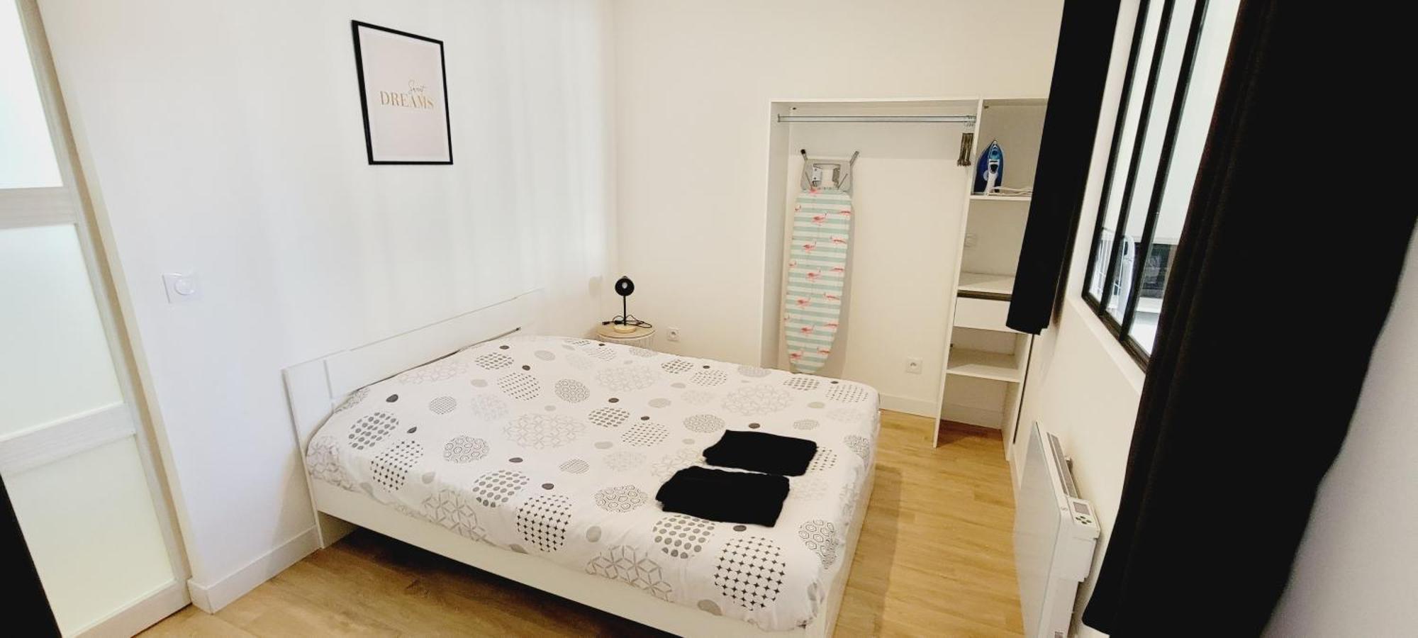Le Wlerick 1 - Hyper Centre - Au Calme - Wifi Apartamento Mont-de-Marsan Quarto foto